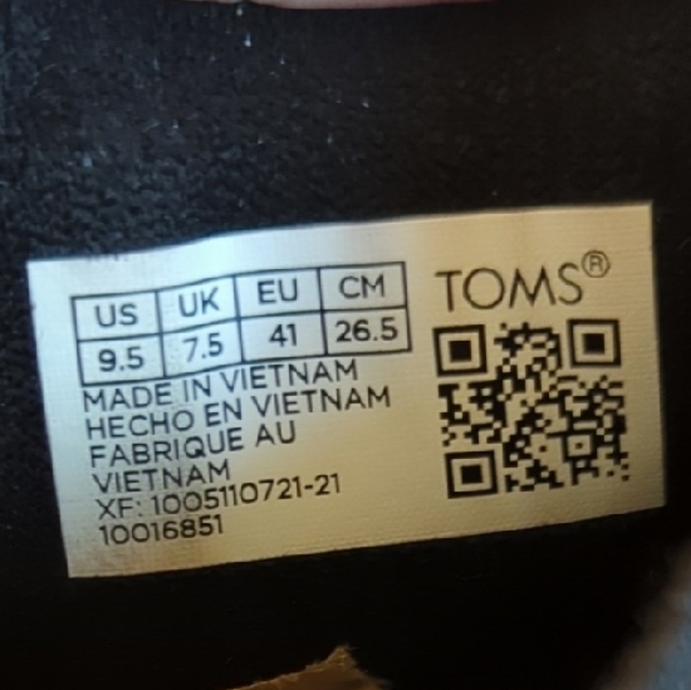 Toms Sadie Black Suede Ankle Wedge Booties - Picture 3 of 9